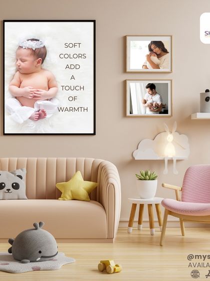 Soft, warm colors in a nursery create a soothing and cozy haven. This environment helps your baby feel secure and calm, which is perfect for sweet dreams.