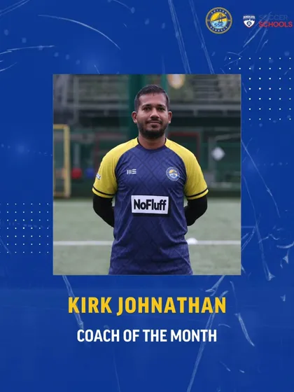 Congratulations to Coach Kirk Johnathan, who was our Coach of the Month for July. We value and celebrate the dedication our coaches show every day.