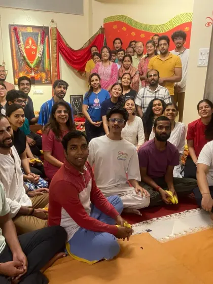 Our Sangha gathered for a full moon celebration. We held a Sadhguru Sannidhi Puja and Devi Abhishekam, making it a night to remember with three powerful ways to receive.