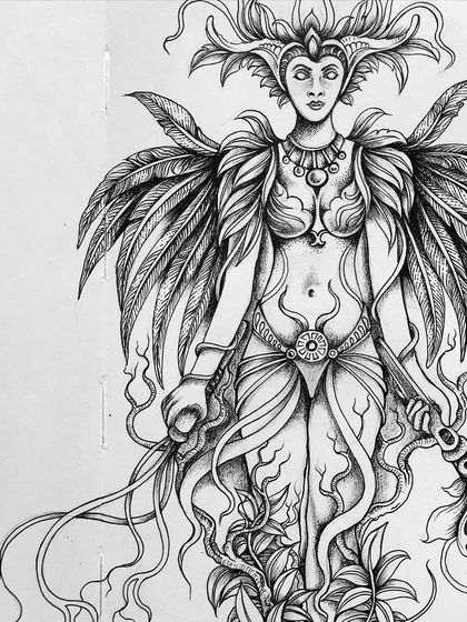 Ankita Bhattacharya - Tattoo Design Goddesses & Guardians photo 8