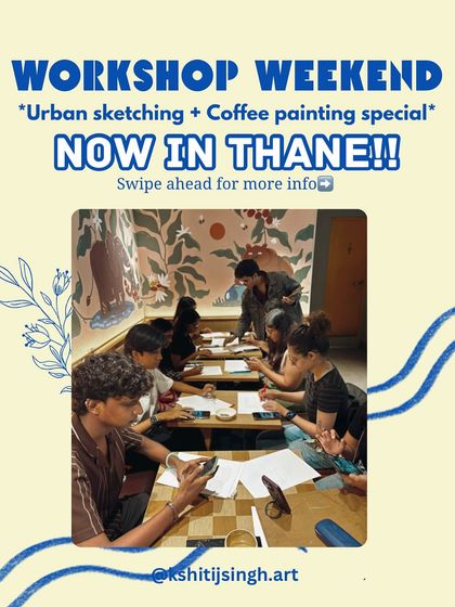 Announcing a workshop in Thane! I'm always excited to bring my workshops to new neighborhoods.