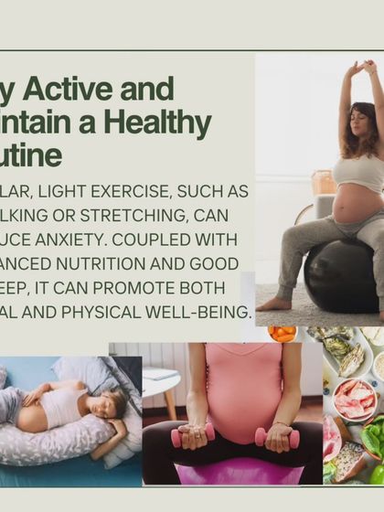 Staying active with light exercise like walking or stretching can significantly reduce anxiety. Paired with balanced nutrition and good sleep, it promotes both mental and physical well-being.