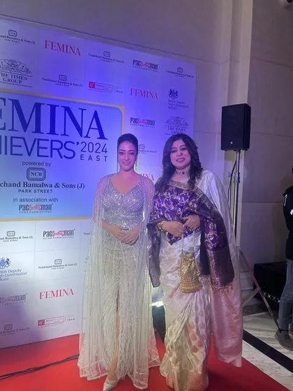 On the red carpet at the Femina Achiever's Awards 2024. It was a glamorous evening celebrating the power and success of women.