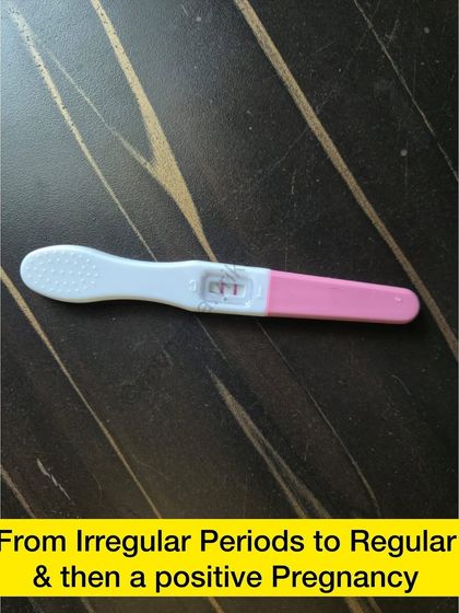 From irregular periods to a positive pregnancy test. This is one of the most common and rewarding transformations I get to witness. Regulating your cycle is the first powerful step towards conception.