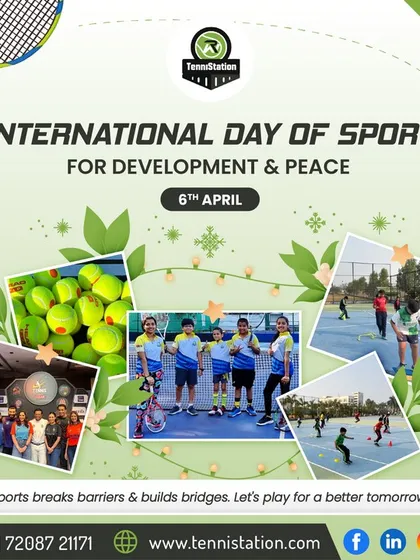 On the International Day of Sport for Development and Peace, we celebrate how tennis breaks barriers and builds bridges, teaching resilience, respect, and teamwork.