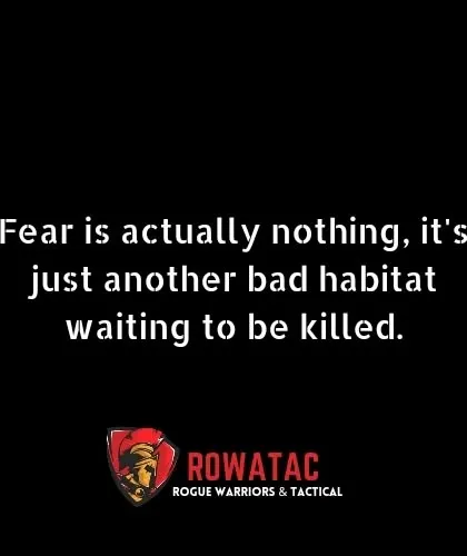 Fear is actually nothing, it is just another bad habit waiting to be killed. We teach you how to break the habit of fear and replace it with courage and preparedness.