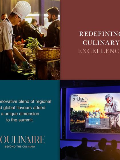 Another highlight from the Amazon Smbhav summit, showcasing our chefs in action and our unique blend of regional and global flavours. We redefine culinary excellence at every event.