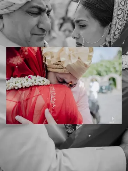 An emotional moment between the bride and her father. I plan the flow of the day to allow space for these deeply personal and touching interactions.