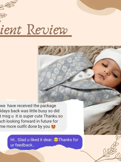 "It is super cute. Thanku so much." I love hearing that you're happy with your order. It's wonderful to know you're looking forward to getting more outfits from me in the future.