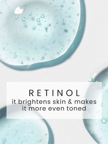 Retinol is a powerhouse anti-ageing ingredient that brightens skin and boosts collagen. However, it's important to consult a dermatologist to find the right strength and usage for your skin.