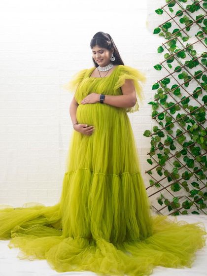 Dee Yashaswini - Occasion Wear Rentals Maternity Photoshoot Outfits photo 80