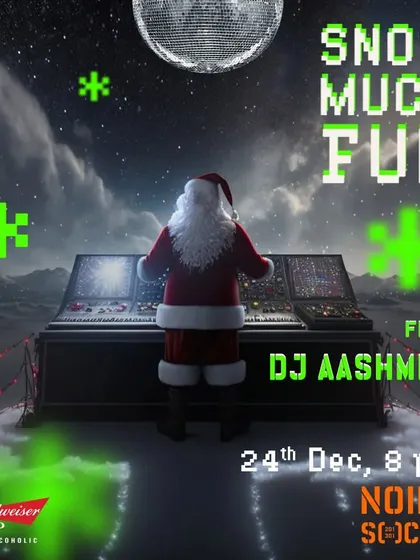 A fun poster for a Christmas Eve event. Holiday gigs are some of my favorites to play.