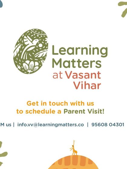 We are excited to announce we are coming soon to Vasant Vihar. Get in touch to schedule a parent visit and learn more about our Parent-Toddler, First Steps, and Early Years programs.