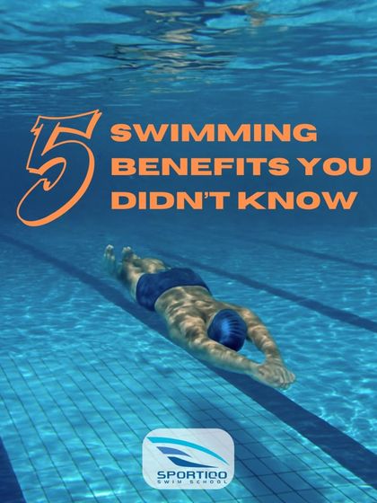 This series opener introduces 5 surprising benefits of swimming that go beyond basic fitness, encouraging users to learn more.