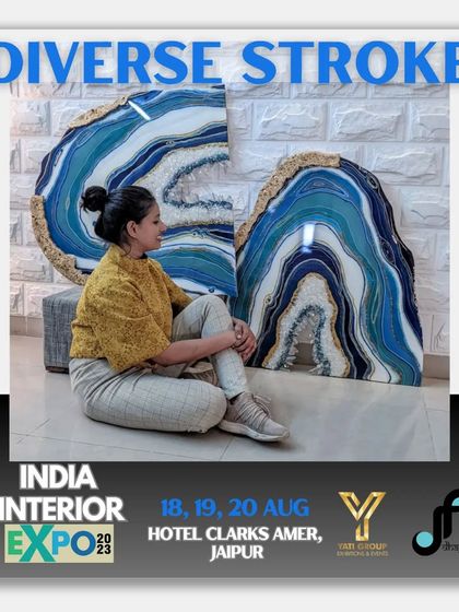 Custom Resin Geode Art photo 14