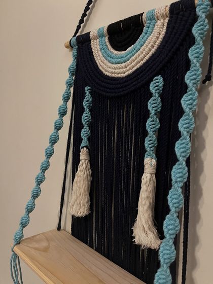 Eshtyles - Custom Macrame Home Decor Functional Decor: Wall Shelves & Plant Hangers photo 12