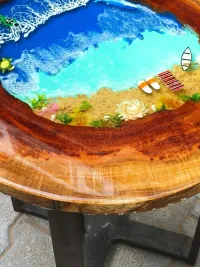 Custom Resin Furniture & Art Pieces
