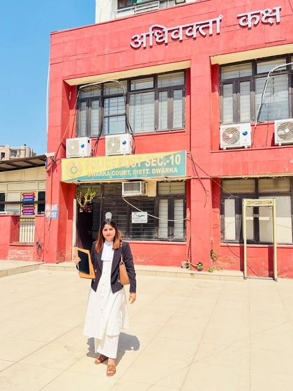 A successful day at Dwarka Court after a cross examination. Each step in a trial is a battle of wits and strategy, and I am here to guide you through it.