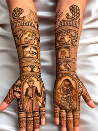 Professional Mehndi Artistry