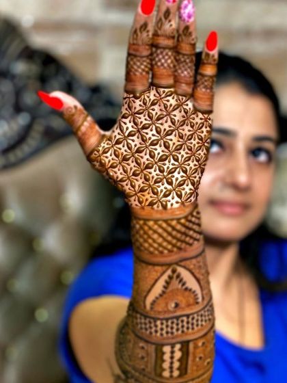 3D Henna Touch - Festive & Occasional Mehndi Intricate Indo-Arabic & Fusion Styles photo 32