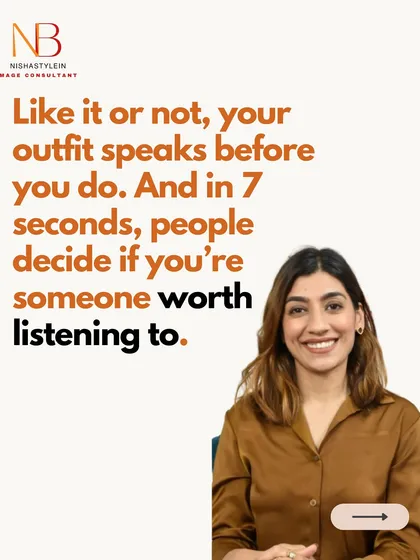 Like it or not, your outfit speaks before you do. Let's make sure it's saying the right things.