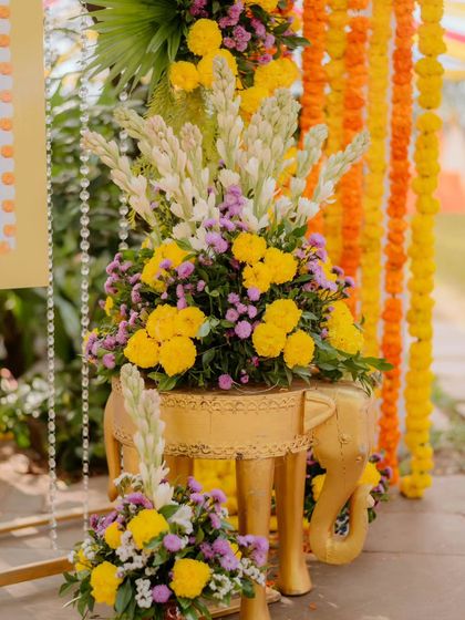 Vibrant Haldi & Mehendi Ceremonies photo 17