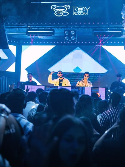 Just another night of making the crowd go wild, this time at Toy Room in Kolkata. The energy was electric.