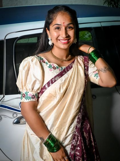 CB Rental Dresses - Women's Occasion Wear Rental Langa Davanis (Half Sarees) photo 8