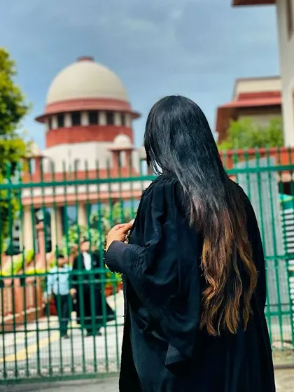A look towards the Supreme Court of India, the backbone of our country's judicial system. It's a privilege to practice here.