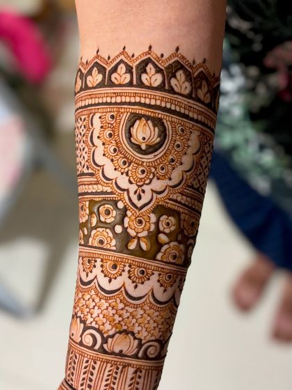 Mitali - Bridal Mehendi Full Bridal Mehendi (Hands) photo 46