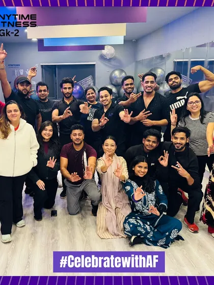 Another happy group photo from our Lohri celebration, showcasing our community spirit.