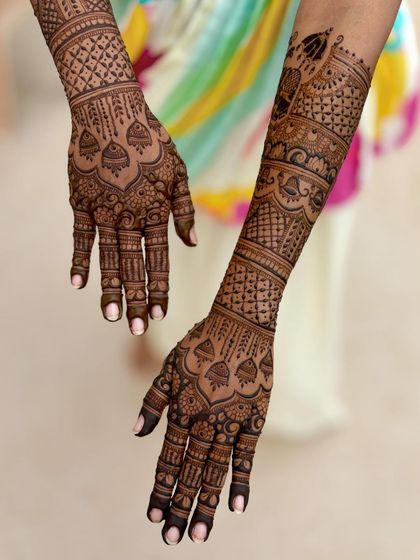 Mitali - Bridal Mehendi Full Bridal Mehendi (Hands) photo 128