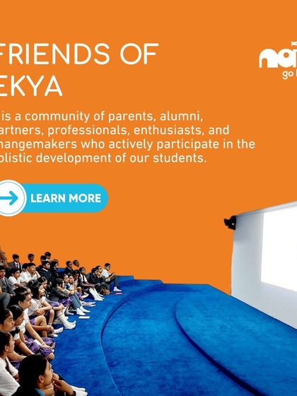 Our "Friends of Ekya" program is a community of parents, alumni, and professionals who actively participate in the holistic development of our students.