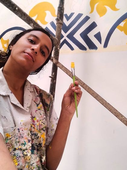 Vritti Kotian - Custom Murals & Wall Art Indian Folk & Heritage Murals photo 6