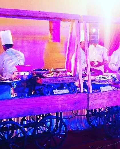 To make the experience more fun and authentic, I can create chaat stations designed like traditional street-food carts or 'thelas', manned by my expert chefs.
