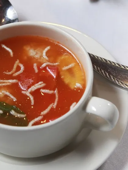 During the monsoon season, we recommend our delectable Minestrone Soup. It's a hearty Italian soup rich with Indian spices and seasonal vegetables.