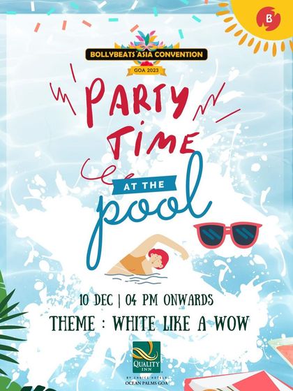 It's not all work! Our Goa convention includes epic events like this "White Like a Wow" themed pool party. It's the perfect way to unwind and celebrate with the fam.