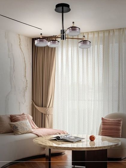 A smaller version of the linear pendant, this fixture is perfect for more intimate spaces. It exemplifies how I use lighting to enhance a lifestyle with sophistication and grace.