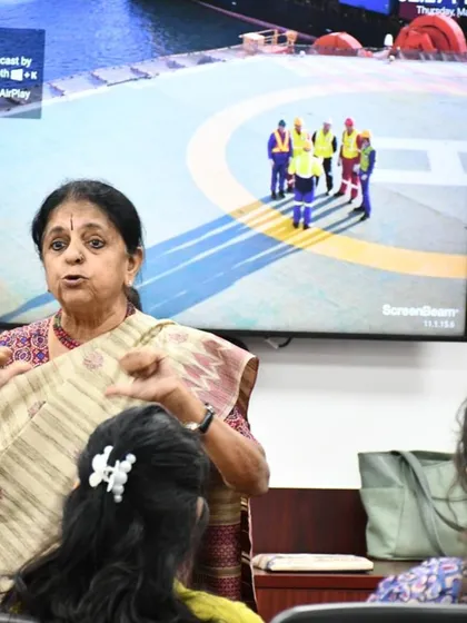 Addressing over 200 professionals at Technip FMC in Noida for a Women's Day celebration. I used my own anecdotal journey to discuss gender sensitivity, inclusion, and using storytelling as a tool for corporate communication.