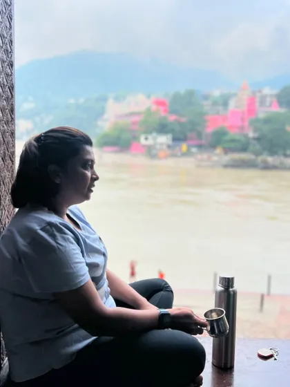 Finding solace and a beautiful view. The setting of our retreats is carefully chosen to inspire peace and introspection.