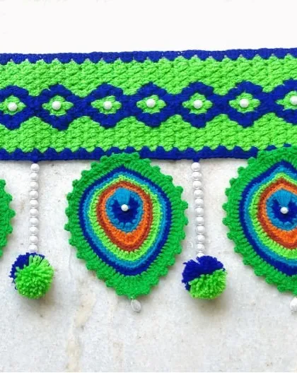 This peacock feather design is one of my most loved creations, perfect for adding a splash of color and elegance.