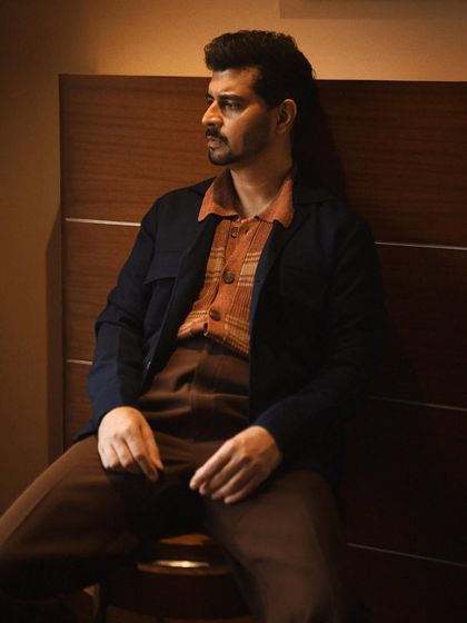 Another angle from my session with Tahir Raj Bhasin, capturing a pensive and quiet moment.
