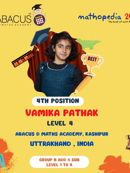 Abacus D Maths Academy - Educational Franchise & Teacher Training Mathopedia: Our Annual Competitions photo 92