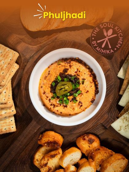 My 'Phuljhadi' is a sparkling, flavourful dip that will light up your party.