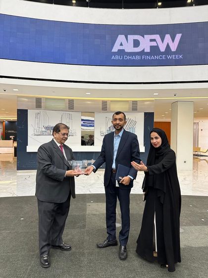 We are grateful for the warm welcome from the Abu Dhabi Global Market team, which sets the stage for our strategic growth in the region.