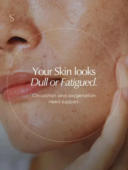 When your skin looks dull or fatigued, it is a sign that circulation and oxygenation need support. Our facials are a form of maintenance to address these signals.