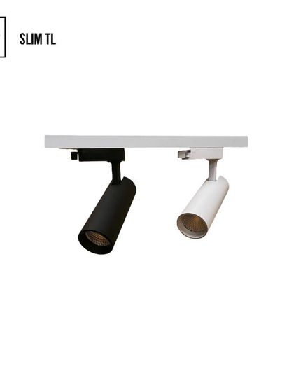 The Slim TL is a sleek and simple track light. It's an easy and effective way to add adjustable spotlights to any room.