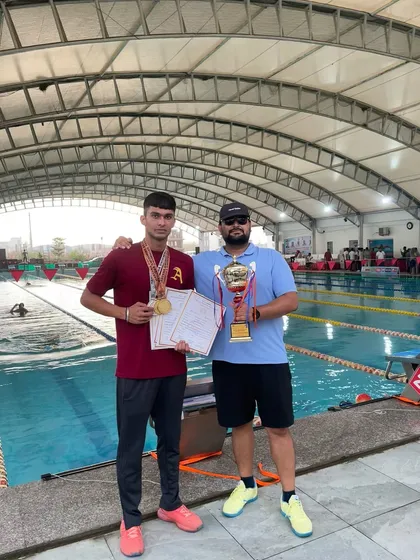I specialize in breaking performance plateaus. Nishant Anjna joined my academy after his progress stalled. Within 8 months, he not only won his first SGFI National medal but was also named the 'Best Swimmer of Haryana', smashing his personal best times in multiple events.