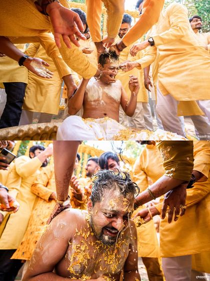 The Haldi & Mehendi: Colors & Laughter photo 47