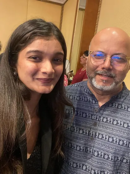 With the amazing Yogesh Rairikar sir. I'm so grateful for the guidance and opportunities from my mentors.